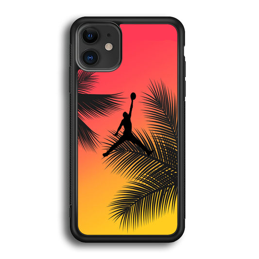 Jordan Sunset Sky iPhone 12 Case