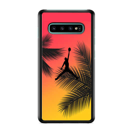 Jordan Sunset Sky Samsung Galaxy S10 Case