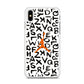Jordan White Aphabet Orange Logo iPhone Xs Case
