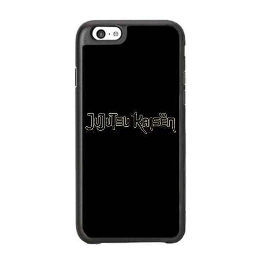 Jujutsu Kaisen Logo Black Gold iPhone 6 Plus | 6s Plus Case - ezzyst