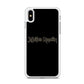Jujutsu Kaisen Logo Black Gold iPhone Xs Case - ezzyst
