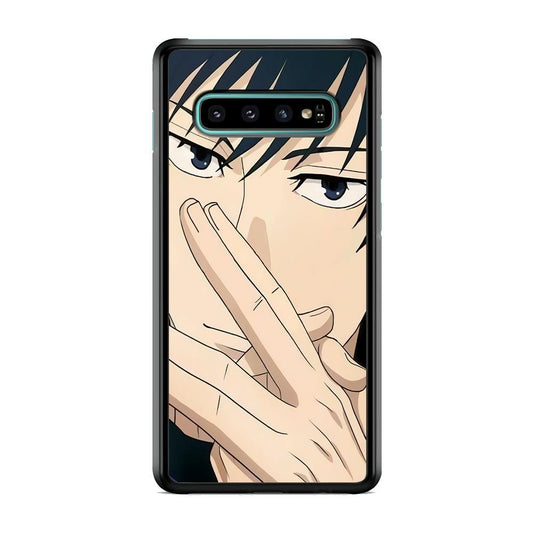 Jujutsu Kaisen Megumi Face Samsung Galaxy S10 Plus Case - ezzyst