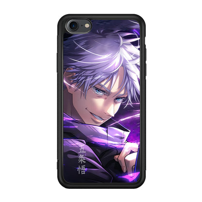 Jujutsu Kaisen Satoru Aura iPhone 8 Case