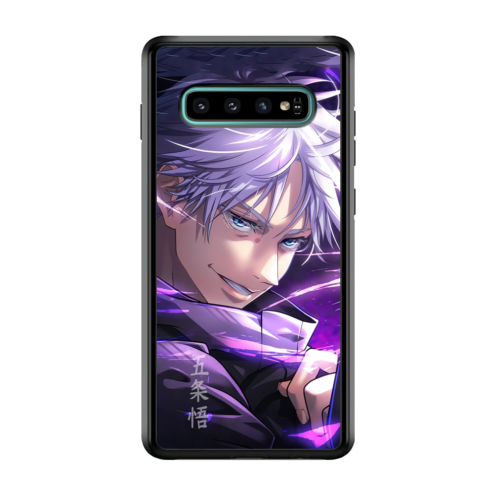 Jujutsu Kaisen Satoru Aura Samsung Galaxy S10 Case