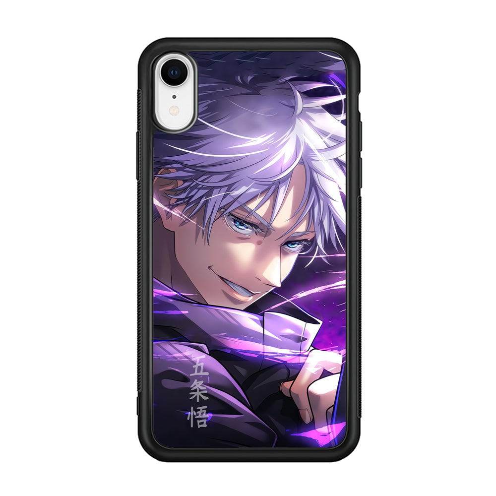 Jujutsu Kaisen Satoru Aura iPhone XR Case