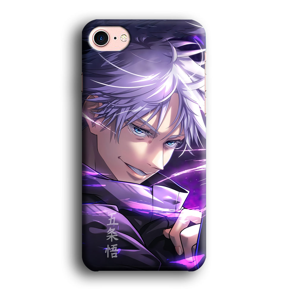 Jujutsu Kaisen Satoru Aura iPhone 7 Case