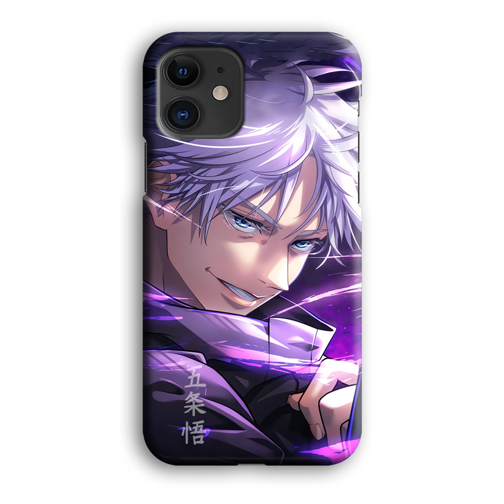 Jujutsu Kaisen Satoru Aura iPhone 12 Case