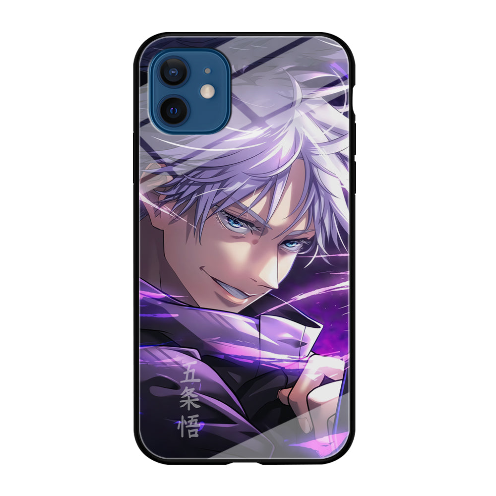 Jujutsu Kaisen Satoru Aura iPhone 12 Case