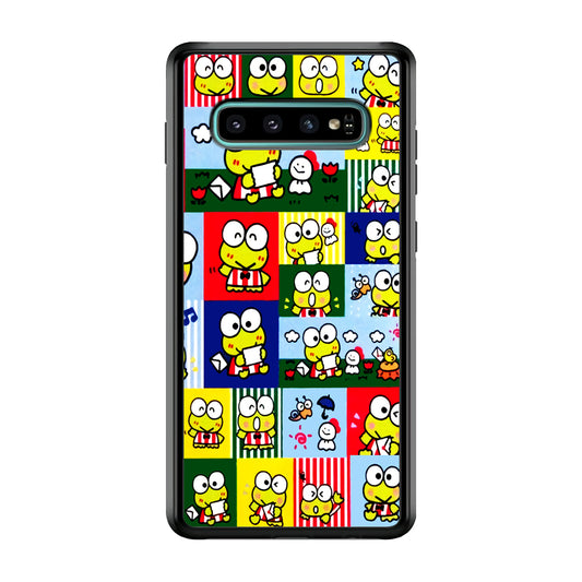 Keroppi Collage Samsung Galaxy S10 Case