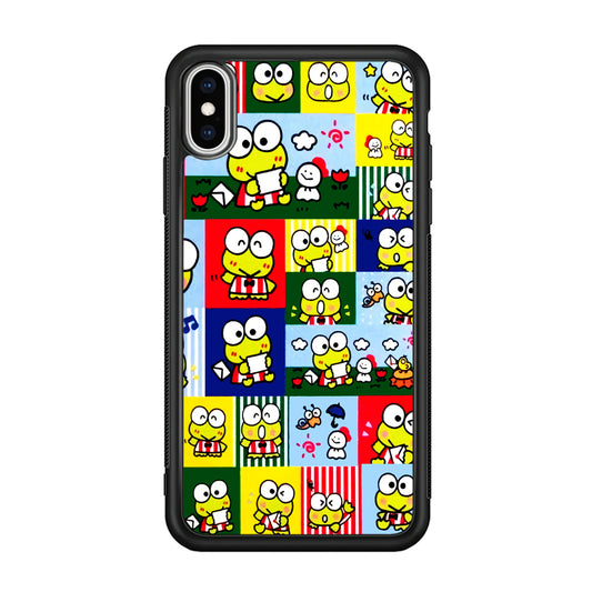 Keroppi Collage iPhone XS Case