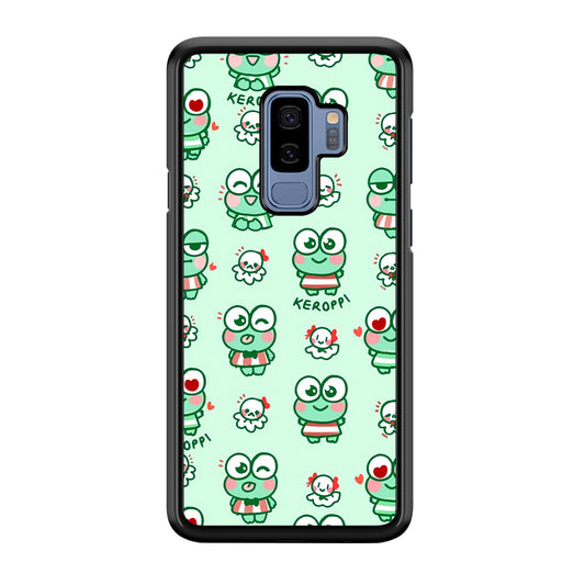 Keroppi Cute Expression Samsung Galaxy S9 Plus Case
