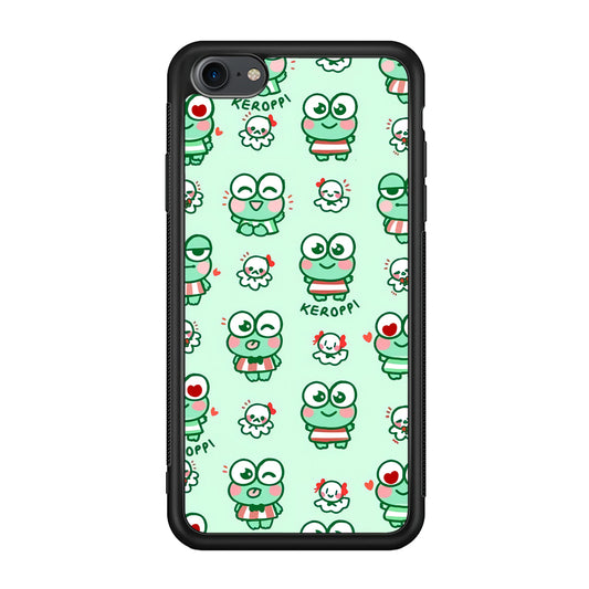 Keroppi Cute Expression iPhone 8 Case