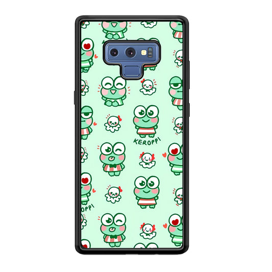 Keroppi Cute Expression Samsung Galaxy Note 9 Case