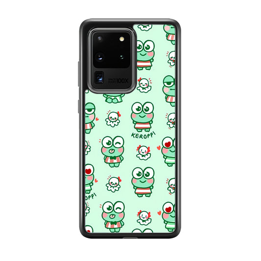 Keroppi Cute Expression Samsung Galaxy S20 Ultra Case
