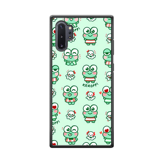 Keroppi Cute Expression Samsung Galaxy Note 10 Plus Case