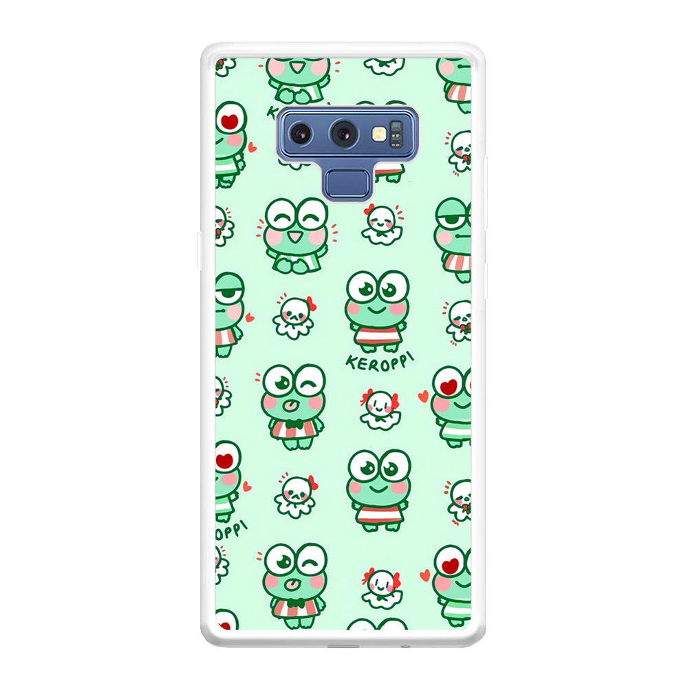 Keroppi Cute Expression Samsung Galaxy Note 9 Case