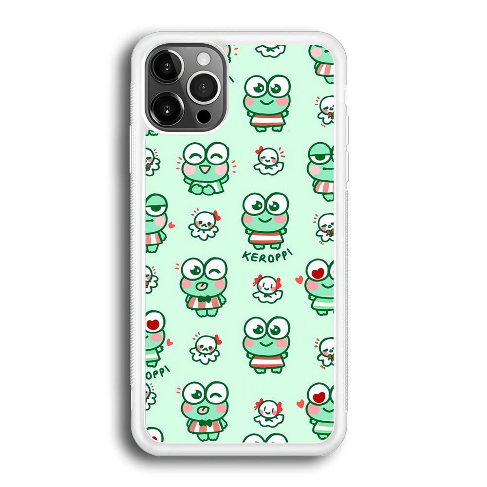 Keroppi Cute Expression iPhone 12 Pro Case