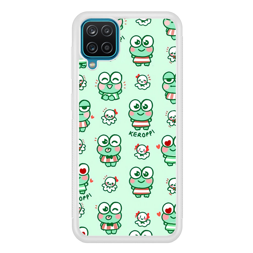 Keroppi Cute Expression Samsung Galaxy A12 Case