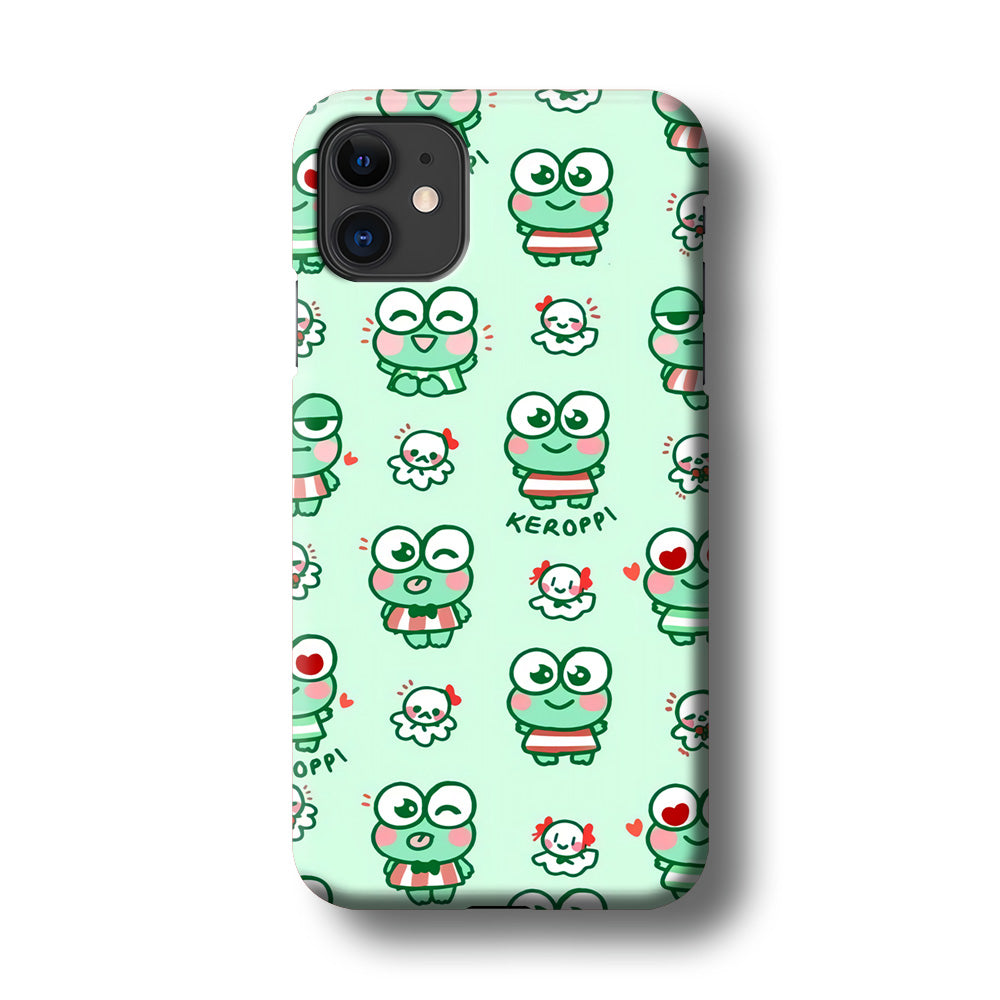 Keroppi Cute Expression iPhone 11 Case