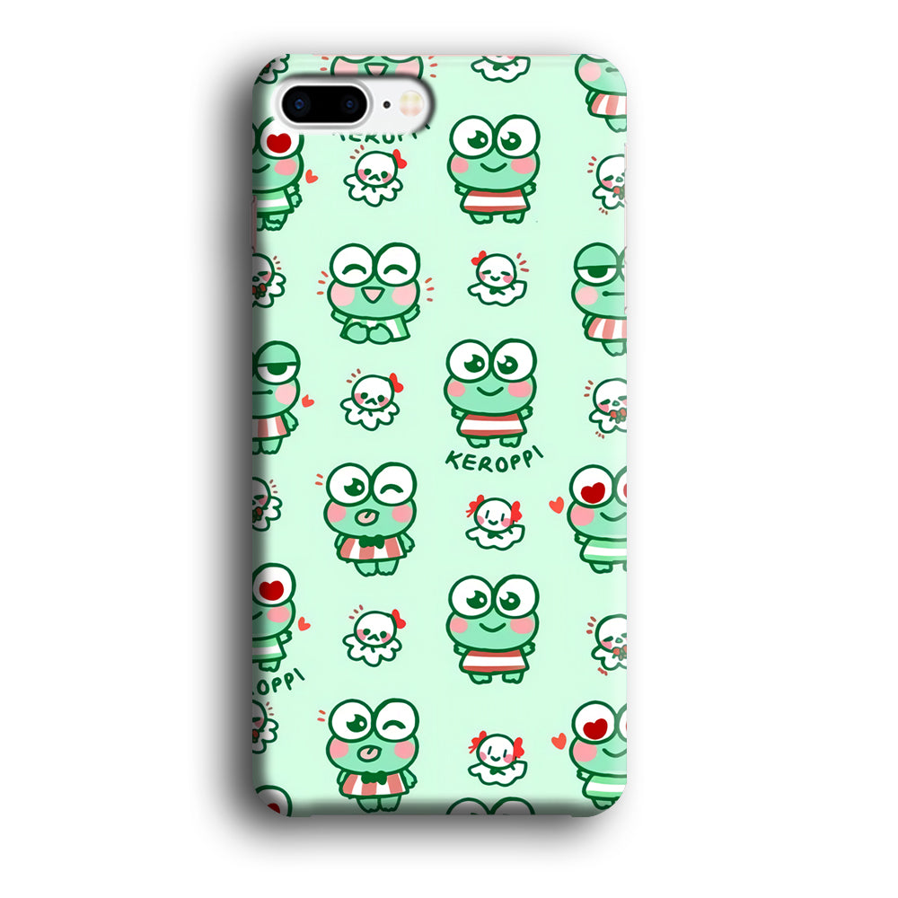 Keroppi Cute Expression iPhone 8 Plus Case