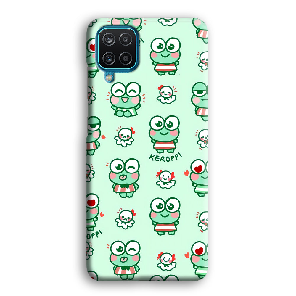 Keroppi Cute Expression Samsung Galaxy A12 Case