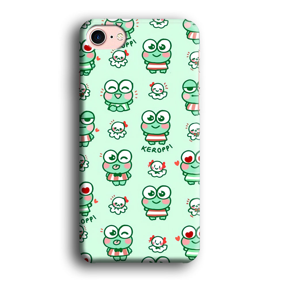 Keroppi Cute Expression iPhone 7 Case