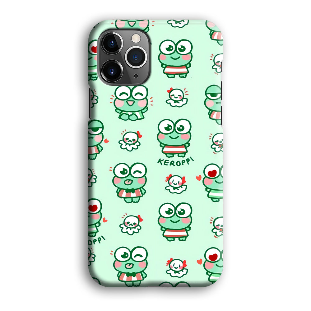 Keroppi Cute Expression iPhone 12 Pro Case