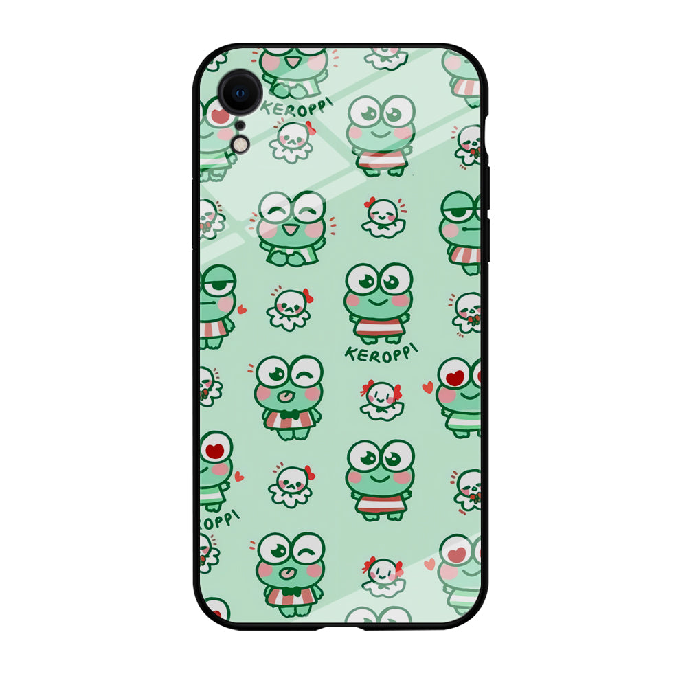 Keroppi Cute Expression iPhone XR Case