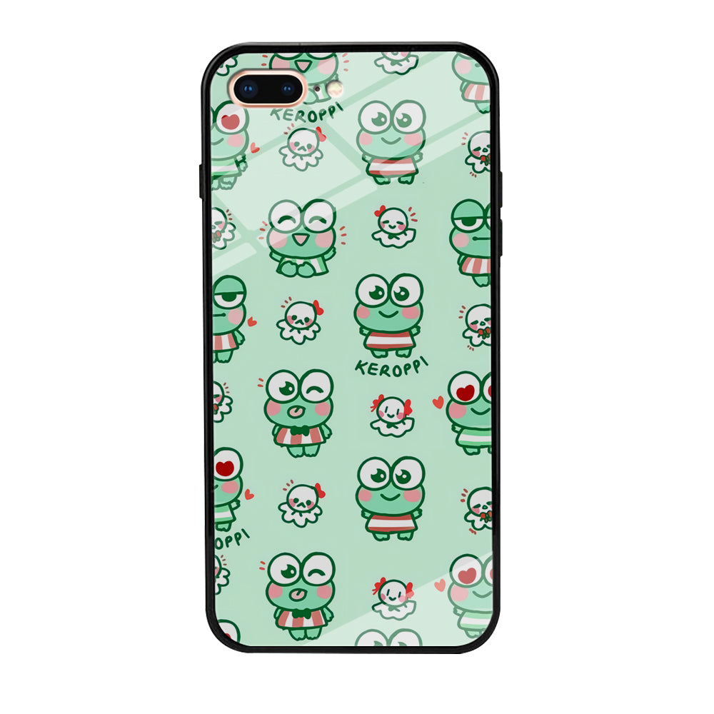 Keroppi Cute Expression iPhone 8 Plus Case