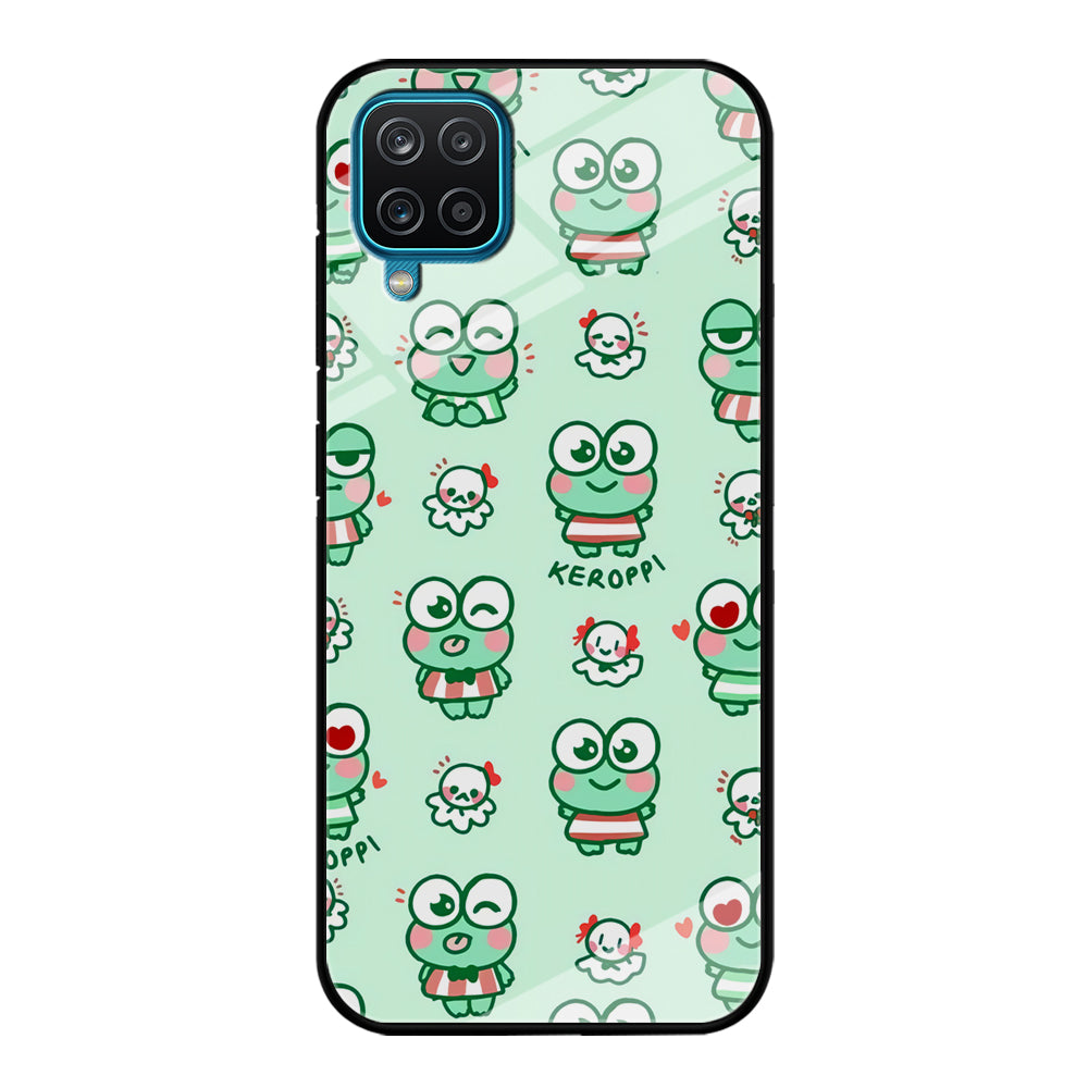 Keroppi Cute Expression Samsung Galaxy A12 Case