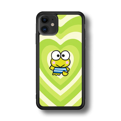 Keroppi Love Pattern iPhone 11 Case