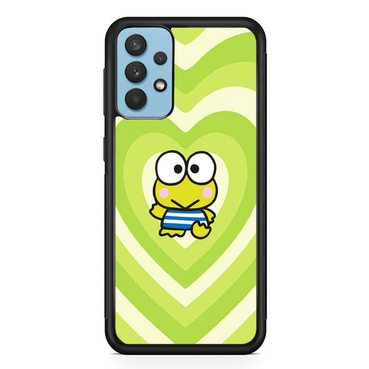 Keroppi Love Pattern Samsung Galaxy A32 Case