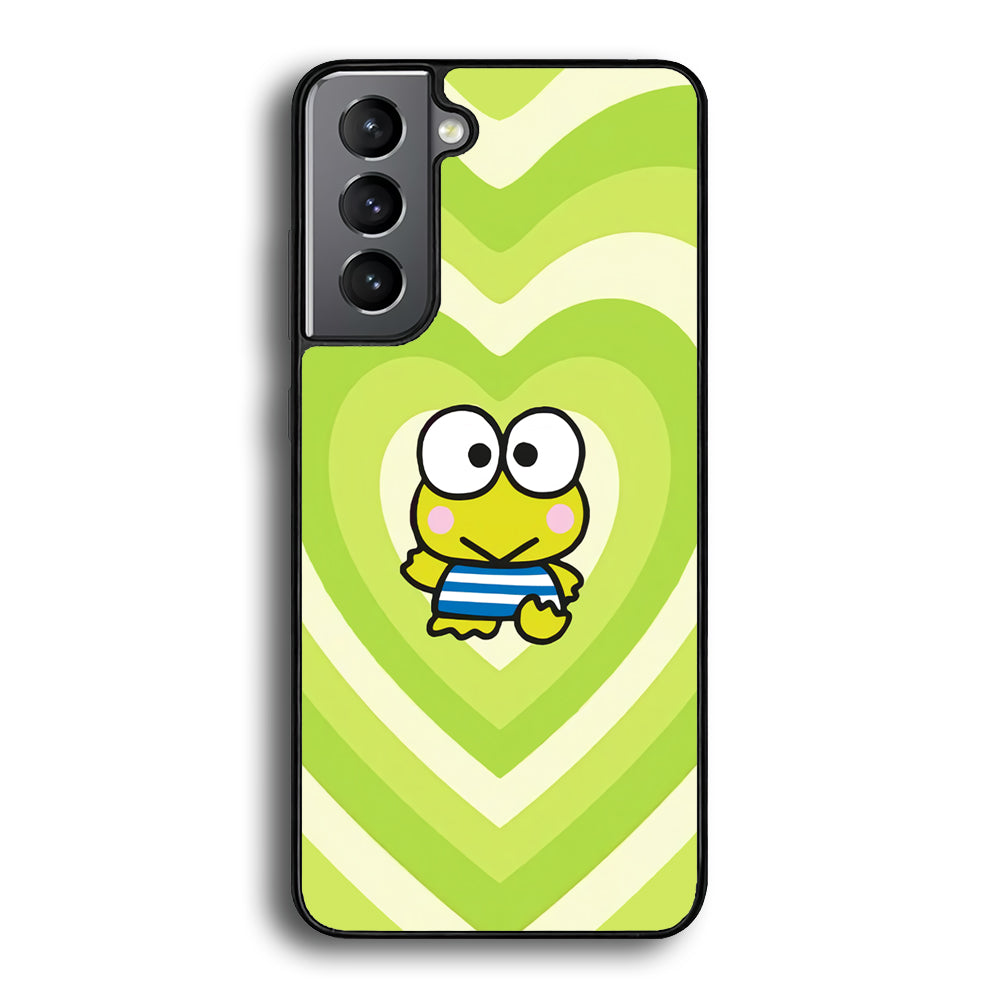 Keroppi Love Pattern Samsung Galaxy S21 Plus Case