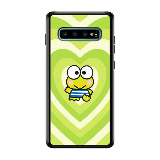 Keroppi Love Pattern Samsung Galaxy S10 Plus Case