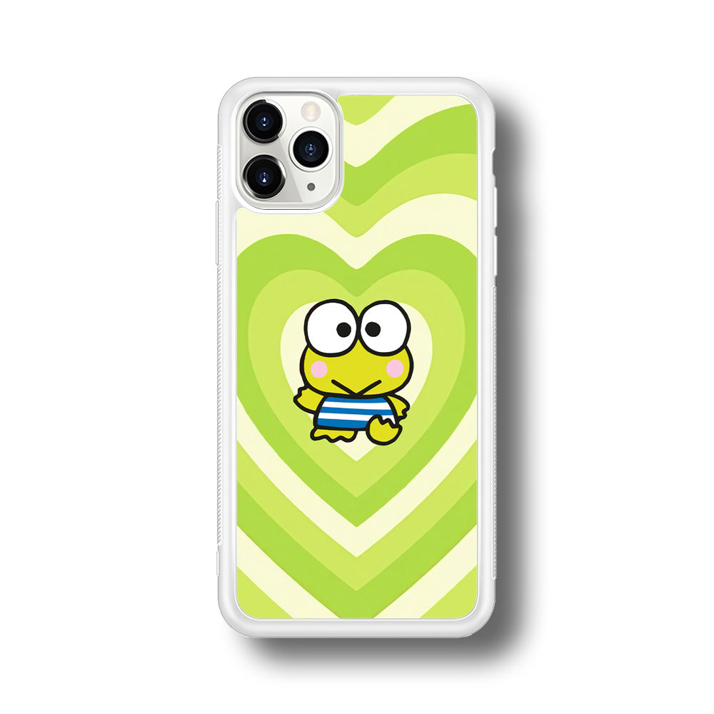 Keroppi Love Pattern iPhone 11 Pro Max Case