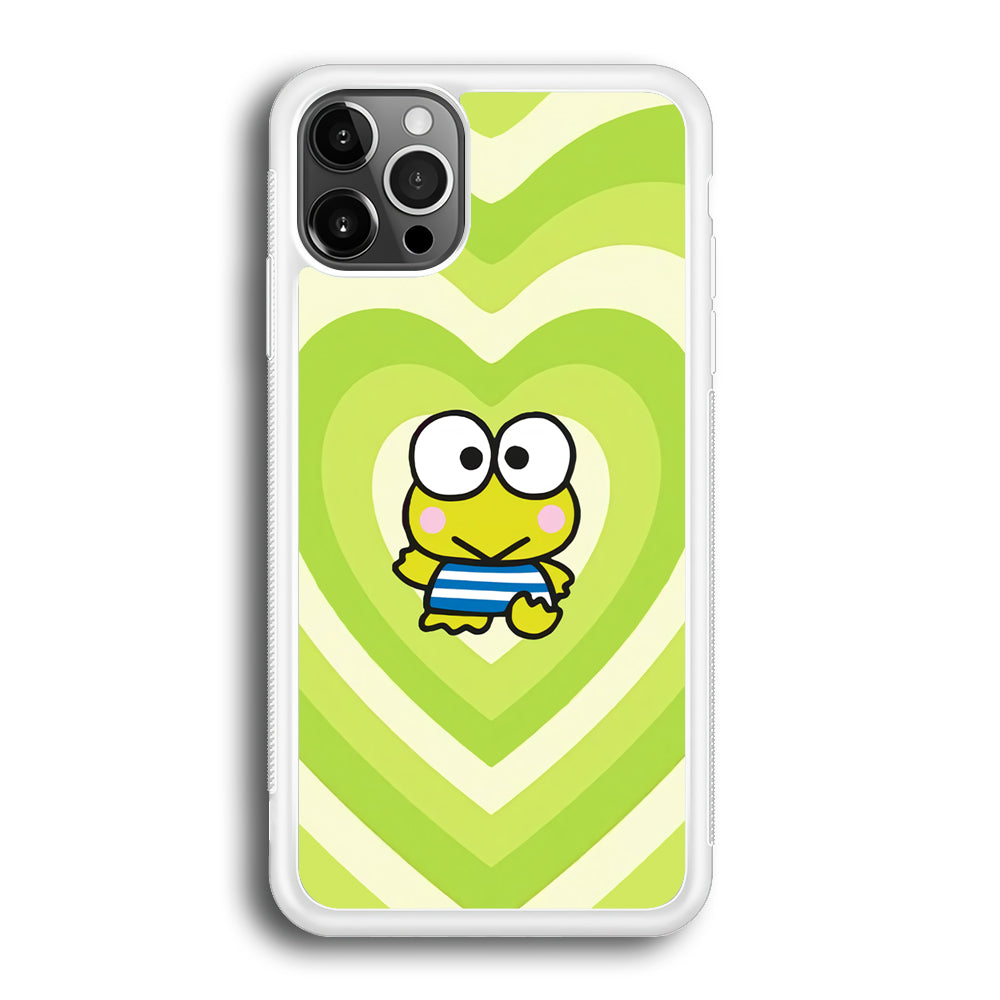 Keroppi Love Pattern iPhone 12 Pro Case