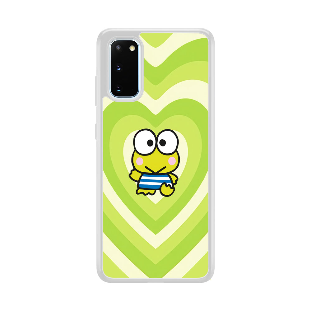 Keroppi Love Pattern Samsung Galaxy S20 Case