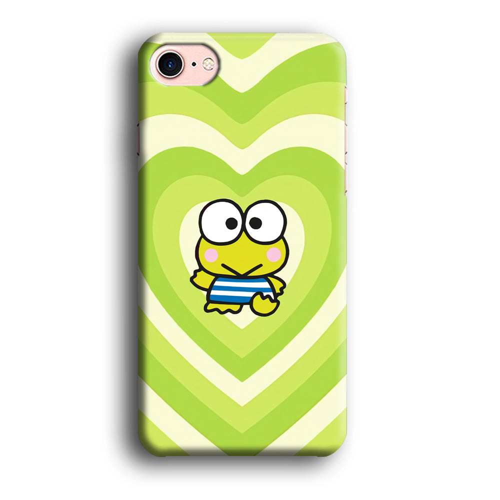 Keroppi Love Pattern iPhone 8 Case