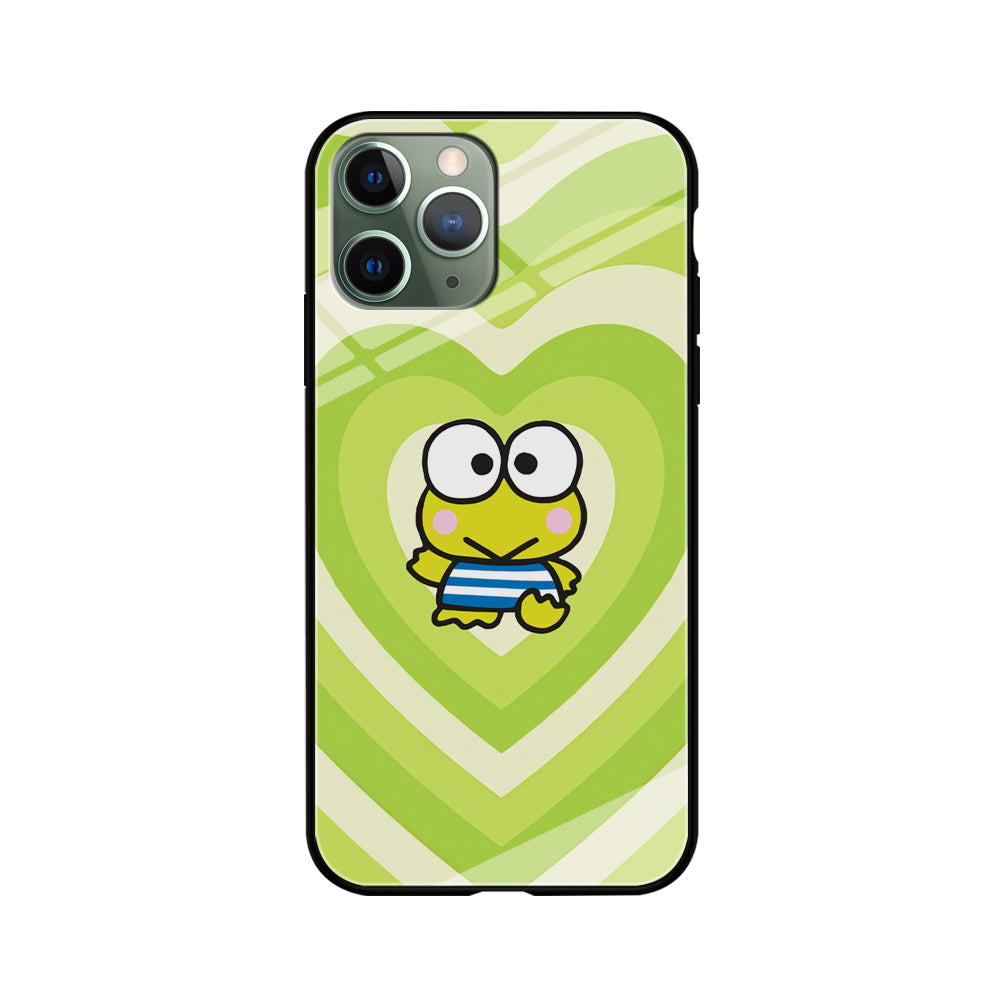 Keroppi Love Pattern iPhone 11 Pro Max Case