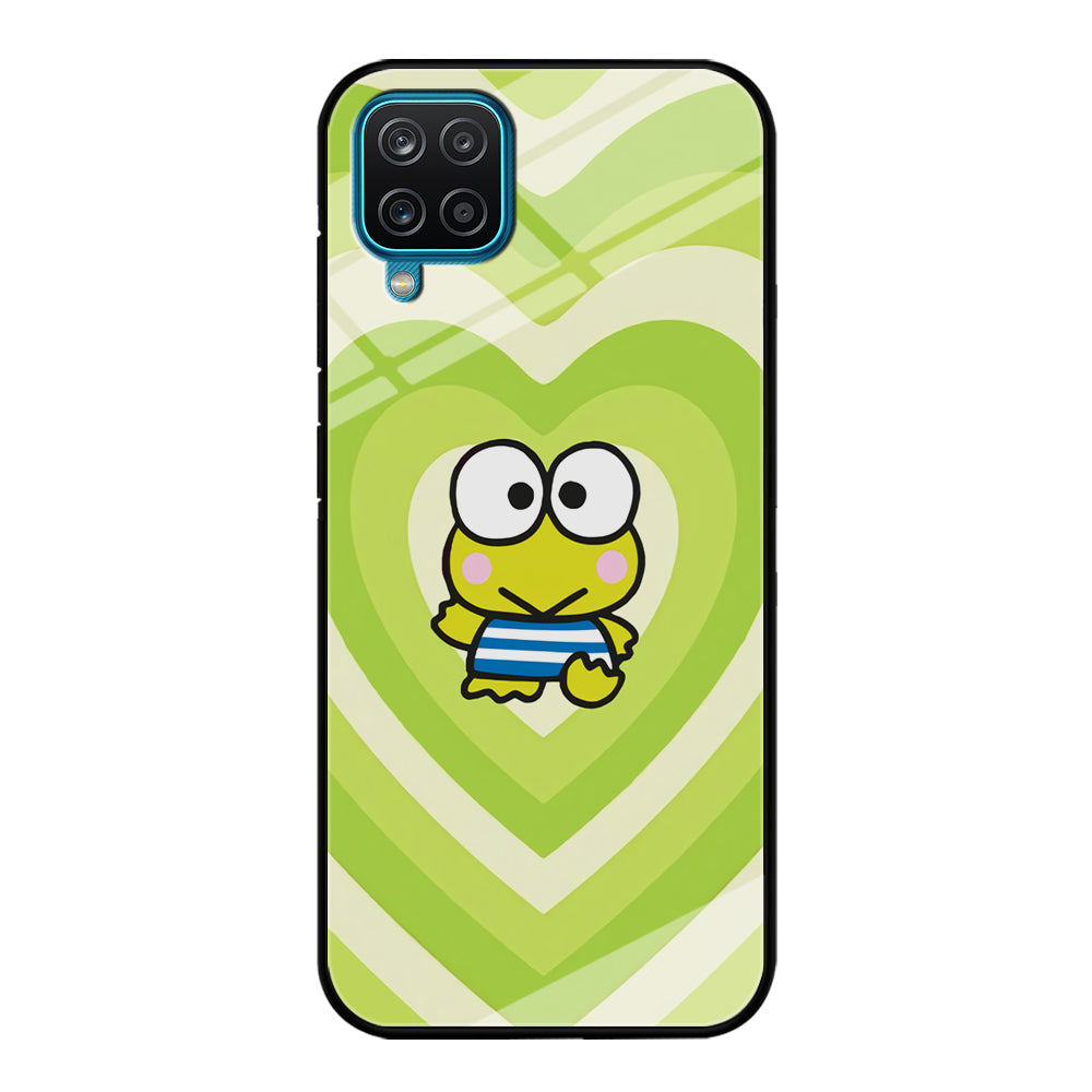 Keroppi Love Pattern Samsung Galaxy A12 Case