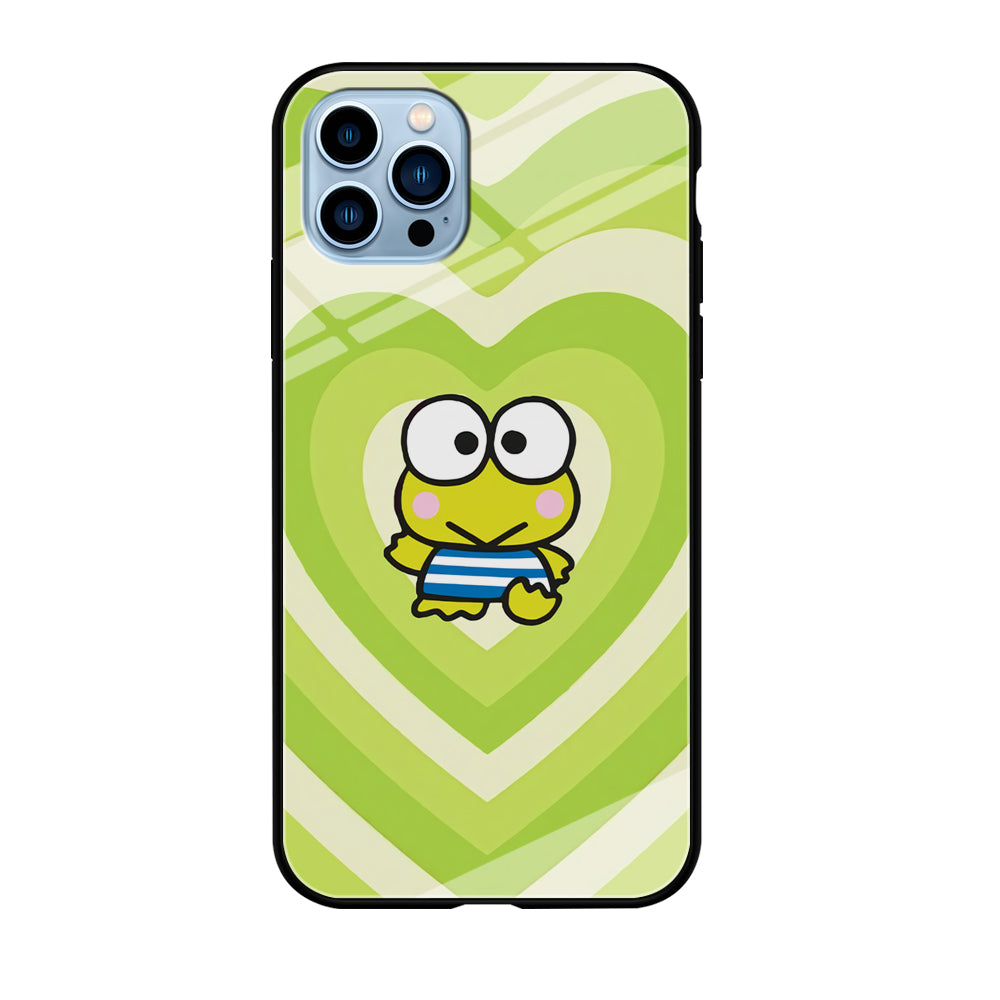 Keroppi Love Pattern iPhone 12 Pro Case