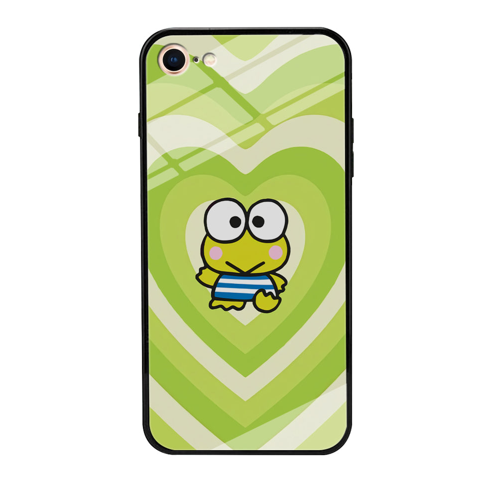 Keroppi Love Pattern iPhone 8 Case