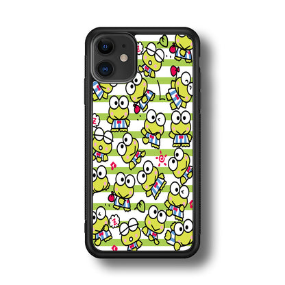Keroppi Stripe iPhone 11 Case