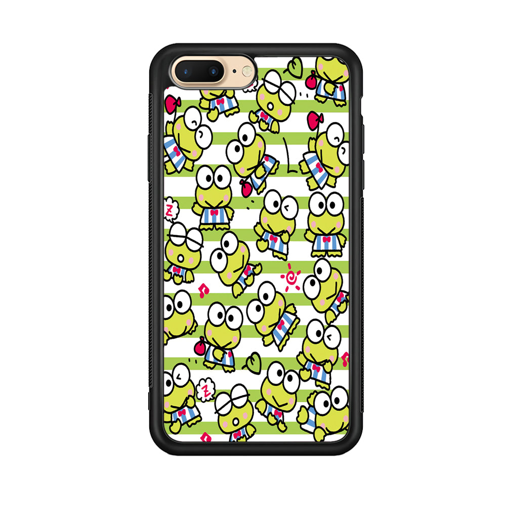 Keroppi Stripe iPhone 7 Plus Case
