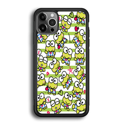 Keroppi Stripe iPhone 12 Pro Case