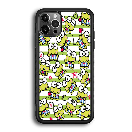 Keroppi Stripe iPhone 12 Pro Case