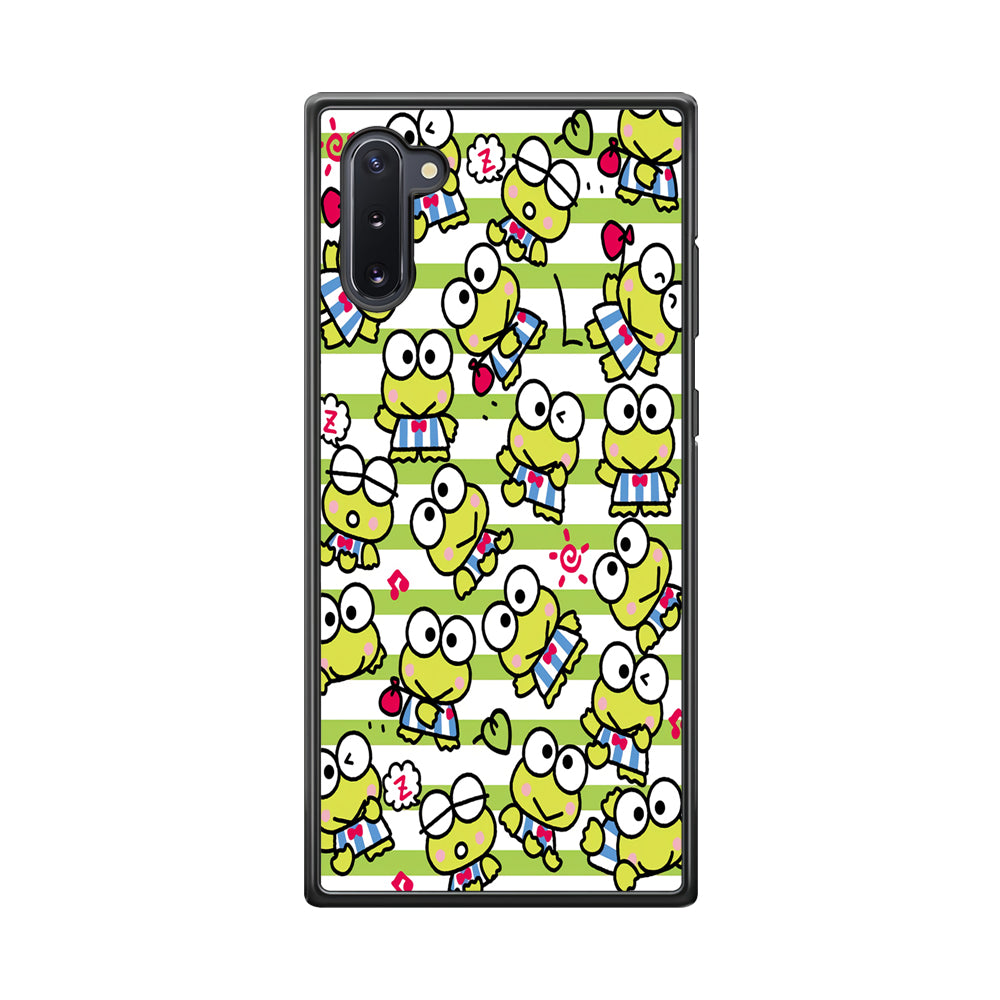 Keroppi Stripe Samsung Galaxy Note 10 Case