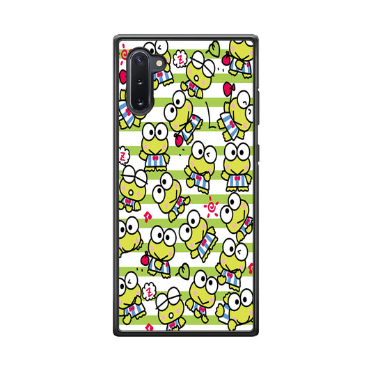 Keroppi Stripe Samsung Galaxy Note 10 Case