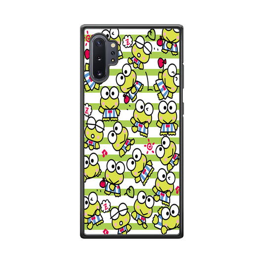 Keroppi Stripe Samsung Galaxy Note 10 Plus Case