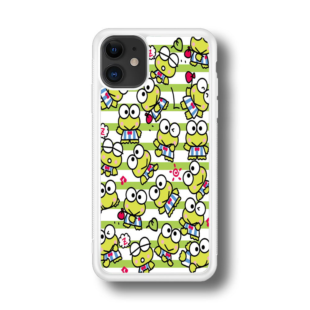 Keroppi Stripe iPhone 11 Case